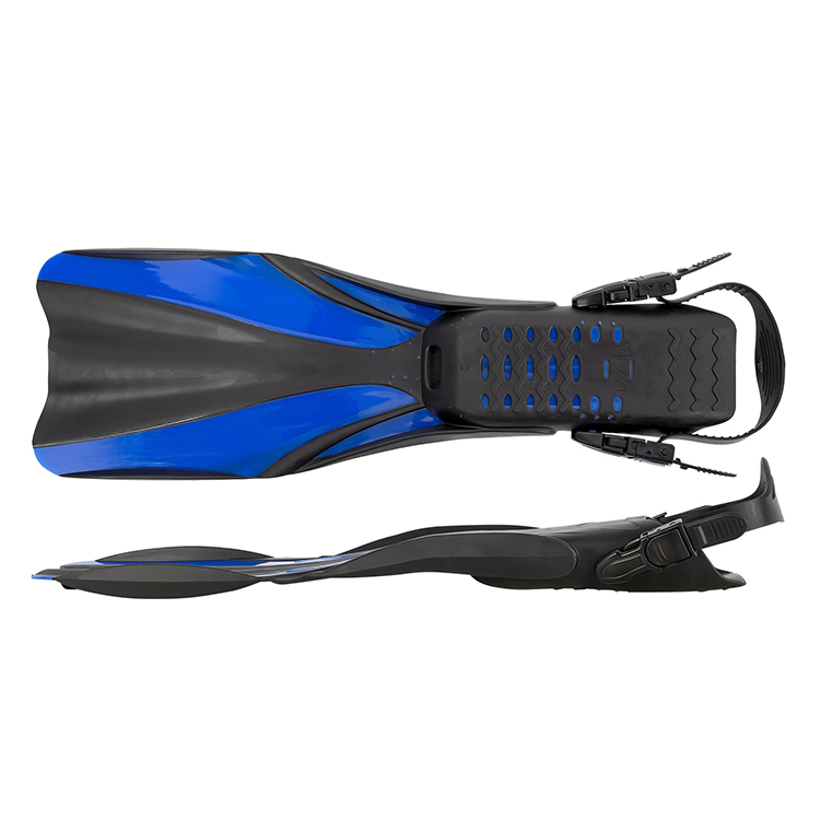 Adjustable Adult Powerful Open Heel Diving Fins