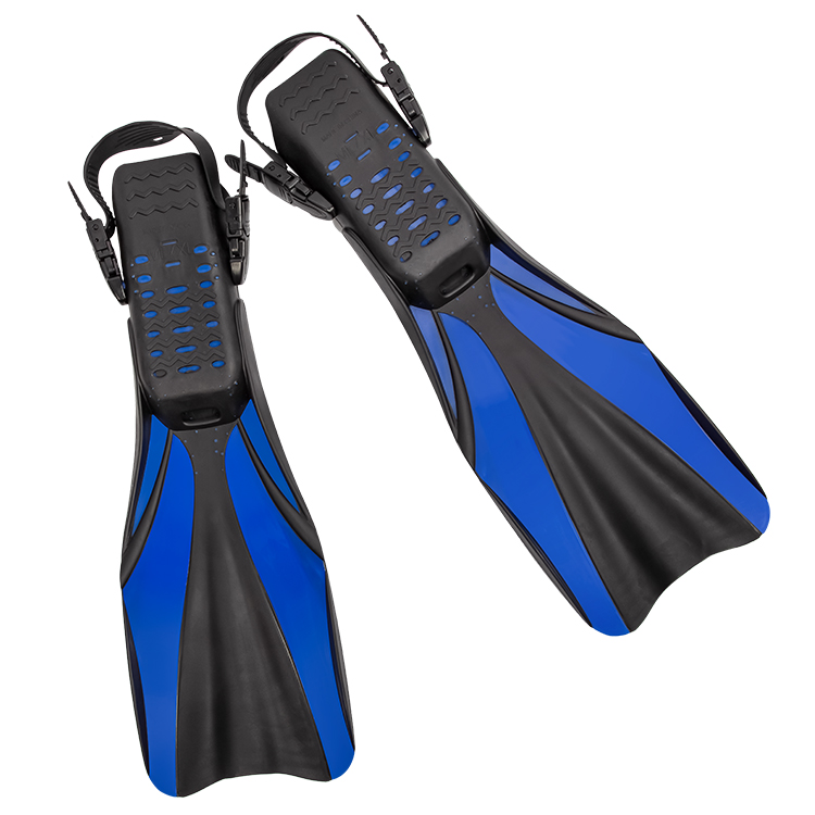 Lightweight and Well-Balanced Open Heel Diving Fins Custom Made 