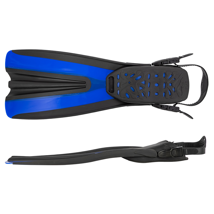 Lightweight and Well-Balanced Open Heel Diving Fins Custom Made 