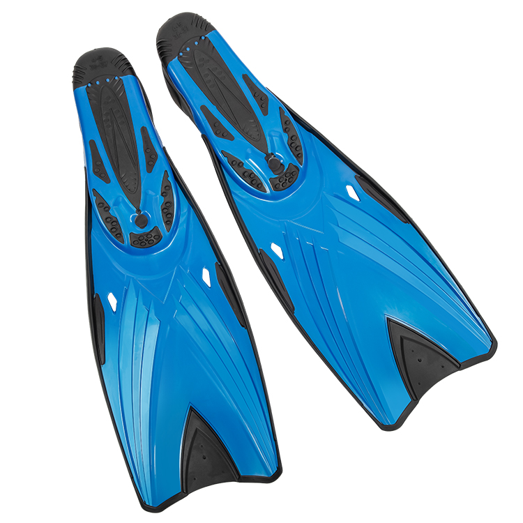 Customized Adult Light Diving Fins with the Comfortable Full Foot Pocket and Open Toe