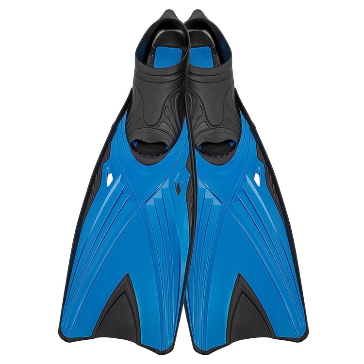 Customized Adult Light Diving Fins with the Comfortable Full Foot Pocket and Open Toe