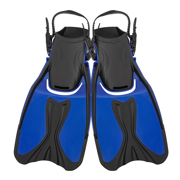 Custom Made Diving Fins with the Adjustable straps and Quick Release Buckles for Men, Women and Youth