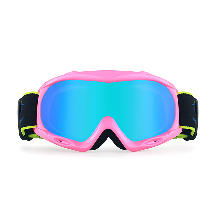 Reanson Customized High Quality Ski Goggles With Anti-Fog Snow, 100% UV Protection And Bendable Dual-Lenses For Men Women Youth