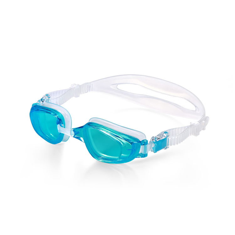Shenzhen Factory Reanson Custom Blue Revo Lens Swimming Goggles with UV Protection