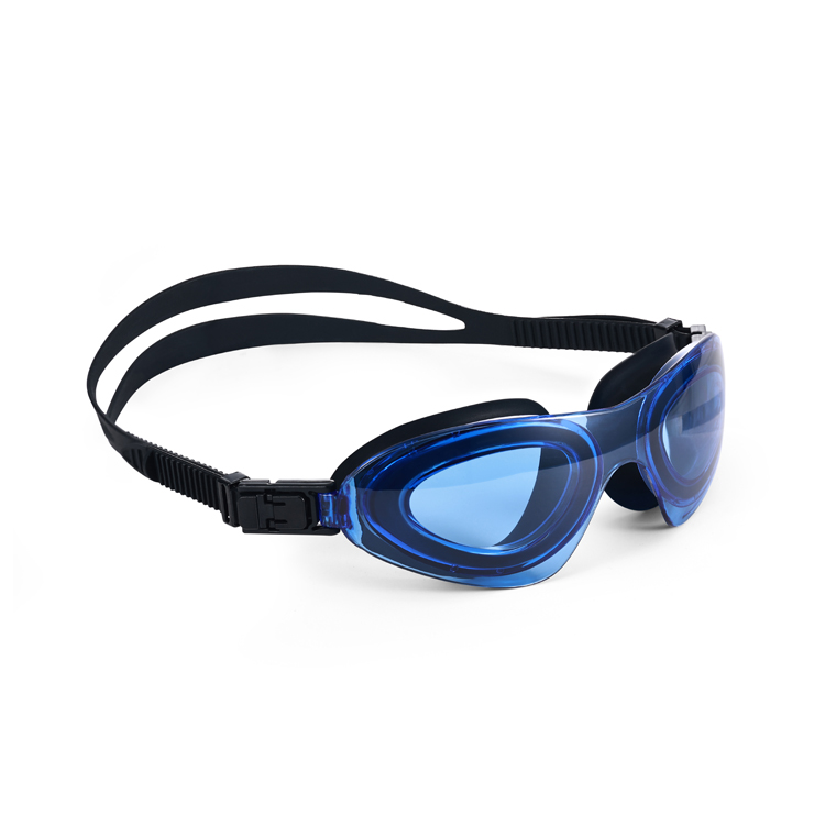 Reanson Custom Made One-Piece Swim Goggles with 100% Silicone Gasket& Strap