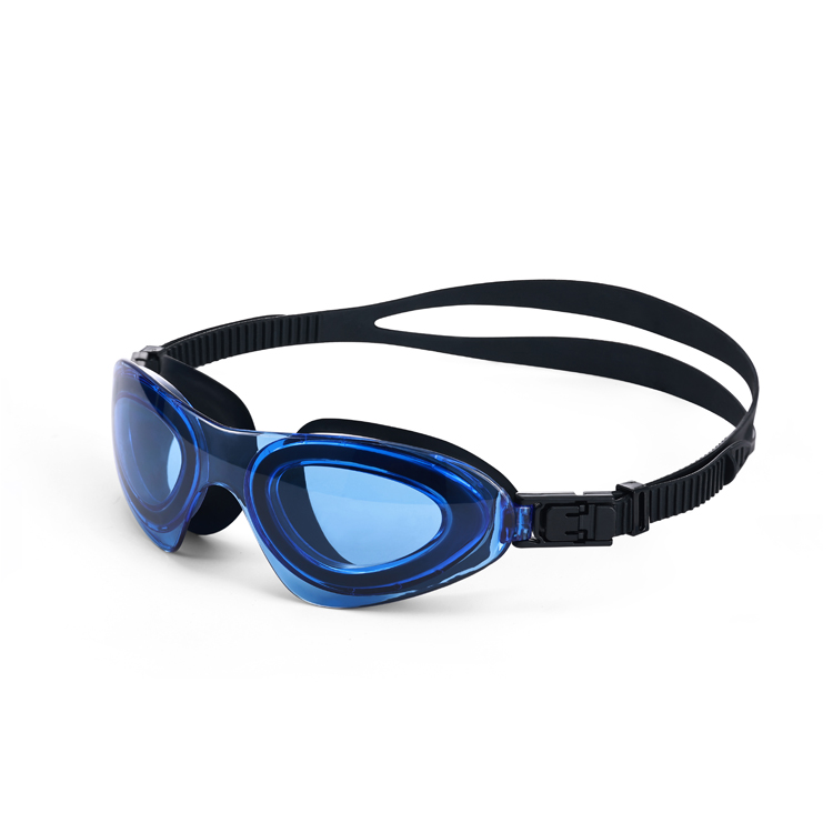 Reanson Custom Made One-Piece Swim Goggles with 100% Silicone Gasket& Strap